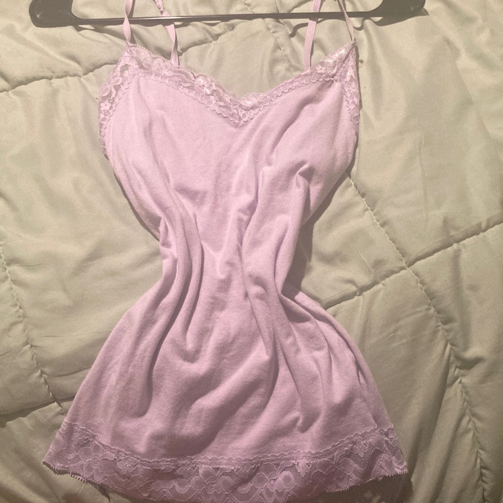 y2k lacy angel tank